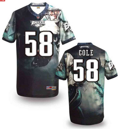 Philadelphia Eagles#58 Cole Valuable elite jeryseys (3)