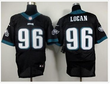 New Philadelphia Eagles #96 Bennie Logan Black Alternate NFL New Elite Jersey