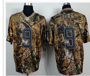 NEW Philadelphia Eagles #9 Nick Foles Camo NFL Realtree Elite Jersey