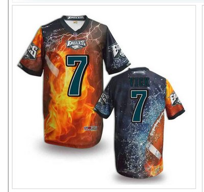 Philadelphia Eagles #7 VICK Men's Stitched NFL Elite Fanatical Version Jersey (5)