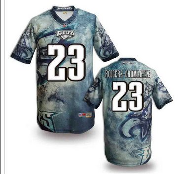 Philadelphia Eagles #23 RODGERS-CROMARTLE Men's Stitched NFL Elite Fanatical Version Jersey (4)