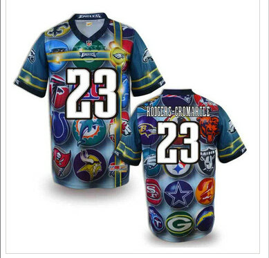 Philadelphia Eagles #23 RODGERS-CROMARTLE Men's Stitched NFL Elite Fanatical Version Jersey (2)