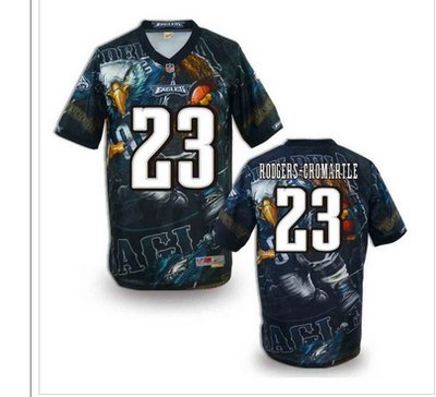 Philadelphia Eagles #23 RODGERS-CROMARTLE Men's Stitched NFL Elite Fanatical Version Jersey (1)