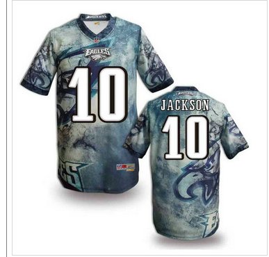 Philadelphia Eagles #10 JACKSON Men's Stitched NFL Elite Fanatical Version Jersey (4)