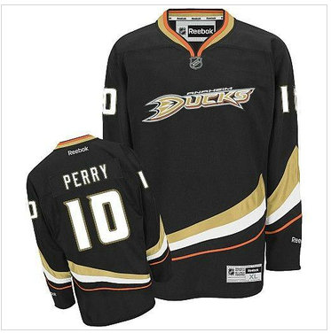 Anaheim Ducks #10 Corey Perry Black NHL Jersey