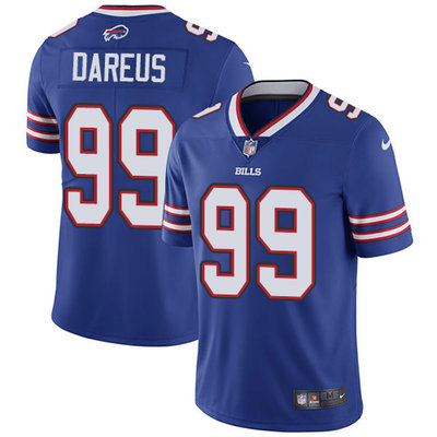 Nike Bills #99 Marcell Dareus Royal Blue Team Color Men's Stitched NFL Vapor Untouchable Limited Jersey