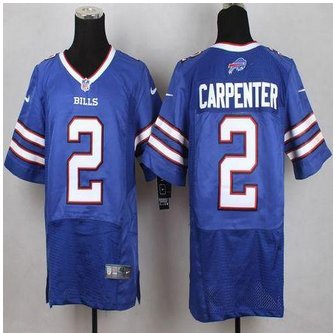 New Buffalo Bills #2 Dan Carpenter Royal Blue Team Color Men's Stitched NFL New Elite Jersey