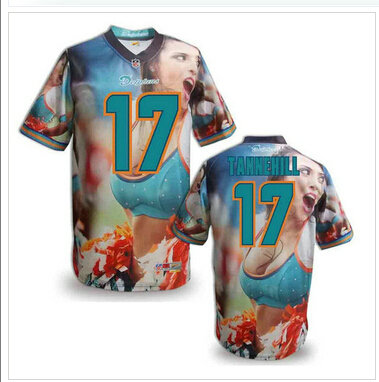 Miami Dolphins #17 TANNEHILL Men's Stitched NFL Elite Fanatical Version Jersey (3)
