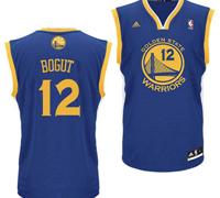 Golden State Warriors #12 Andrew Bogut Blue NBA Jersey