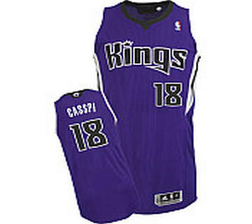 Sacramento Kings 18 Omri Casspi Revolution 30 Authentic Road adidas Jerseys