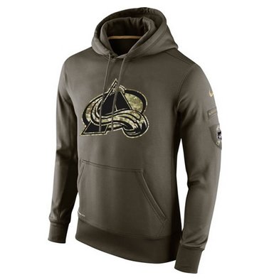 Men's Colorado Avalanche Nike Salute To Service NHL Hoodie