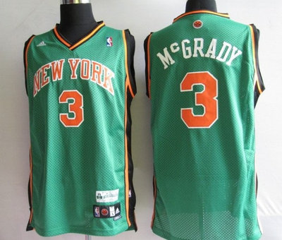 NBA Jerseys New York Knicks 3# MCGRADY Green【SWINGMAN