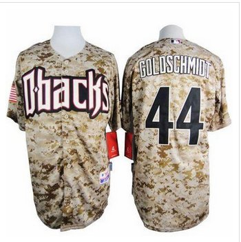 Arizona Diamondbacks #44 Paul Goldschmidt Camo Cool Base Stitched Baseball jersey