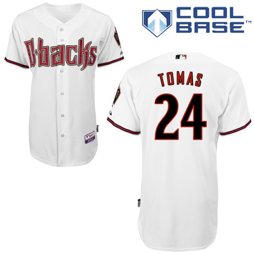 Arizona Diamondbacks #24 Tomas White Authentic Personalized Home cool Jersey