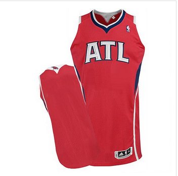 Revolution 30 Atlanta Hawks Blank Red Stitched NBA Jersey