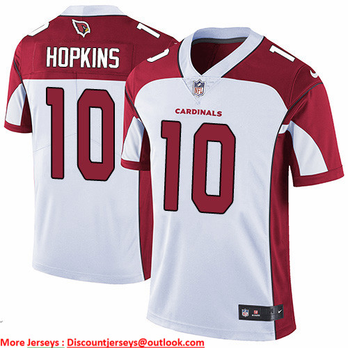 Nike Cardinals #10 DeAndre Hopkins White Men's Stitched NFL Vapor Untouchable Limited Jersey