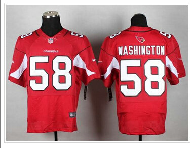 New Arizona Cardinals #58 Daryl Washington Red Team Color NFL Elite Jersey