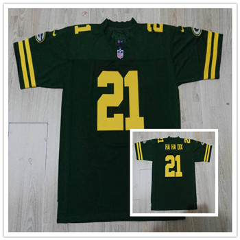 Green Bay Packers Customized Stitched Nike Elite Jersey - Green