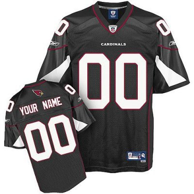 Customized Arizona Cardinals Jersey Eqt Black Alternate Football Jersey