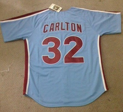 MLB Montreal Expos 32 CARLTON jerseys blue