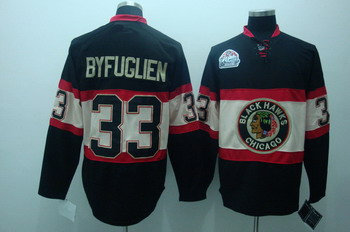 youth Chicago Blackhawks 33 Byfuglien black jersey Winter Classic