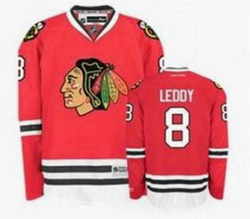 Youth Chicago Blackhawks 8 Nick Leddy Red jerseys
