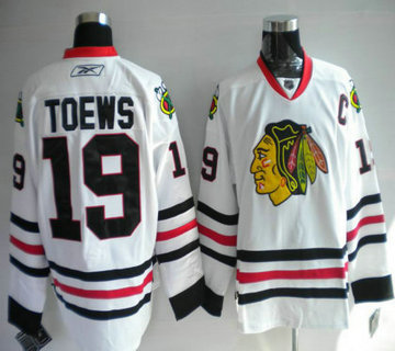 youth Jerseys Chicago Blackhawks 19 Janathan Toews white