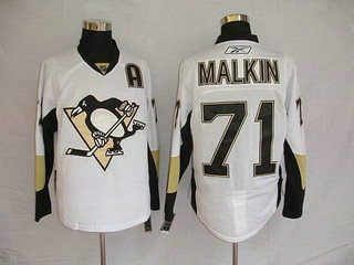Youth kids NHL Jerseys Pittaburgh Penguins 71 white (KIDS)