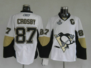 Youth Kids NHL Jerseys Pittaburgh Penguins 87 (KIDS) white