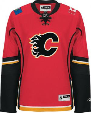 NHL Calgary Flames #13 Kiprusoff Red Jersey