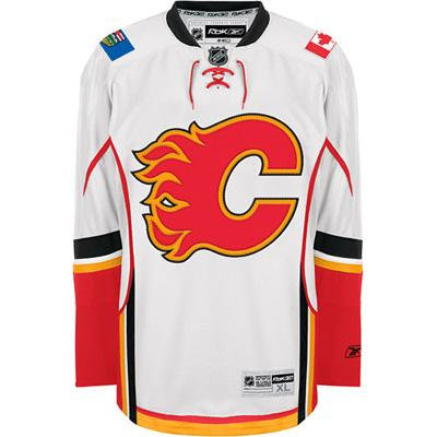 NHL Calgary Flames #13 Kiprusoff White Jersey