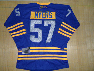 NHL jerseys Buffalo Sabres 57# MYERS jerseys blue 3rd