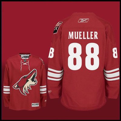 NHL Phoenix Coyotes #88 Mueller Doan Red Jersey