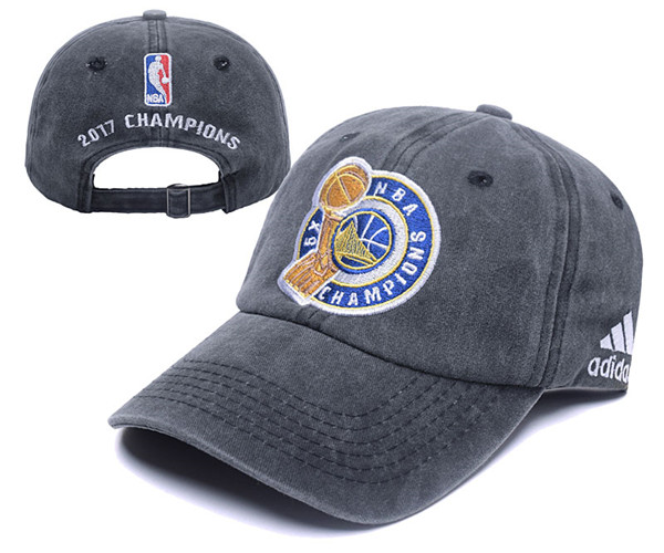 Warriors Team Logo Snapback Hat Gray TX