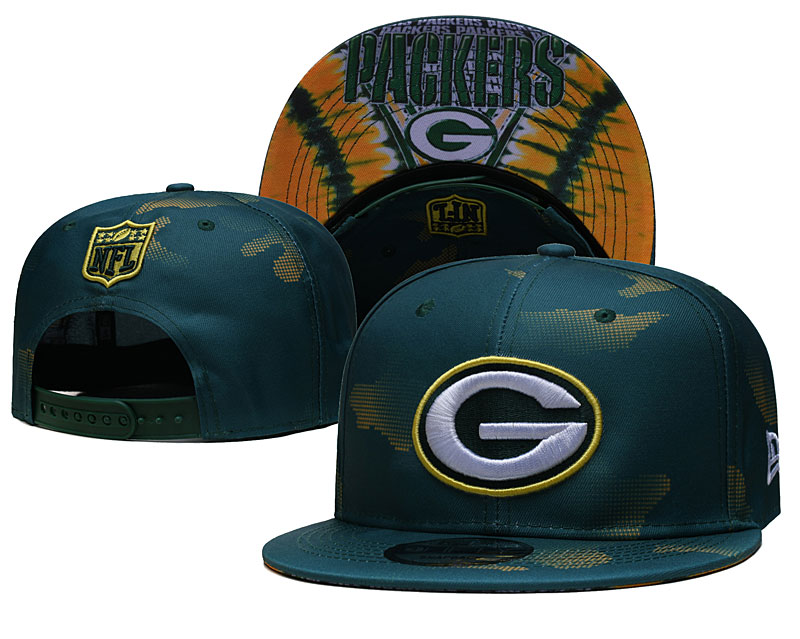 Packers Snapback Hat Green--YD