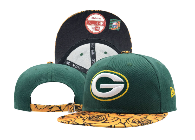 Packers Team Logo Green Adjustable Hat SF