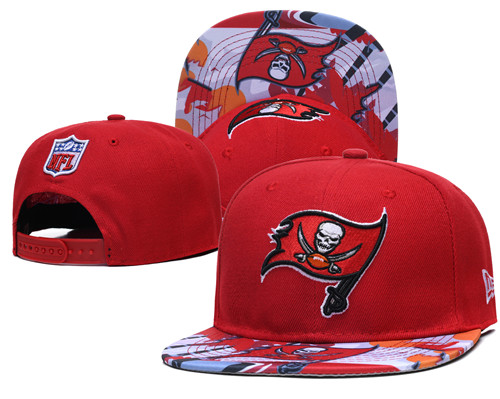 Buccaneers Team Logo Red Adjustable Hat LH