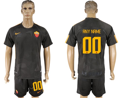 Roma Personalized Sec Away Soccer Club Jersey