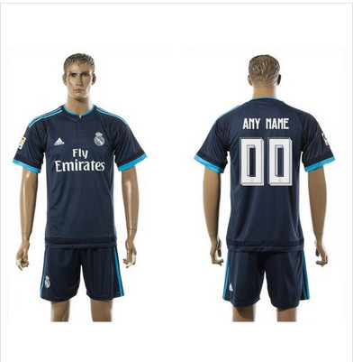 Real Madrid Personalized SEC Away Soccer Club Jersey