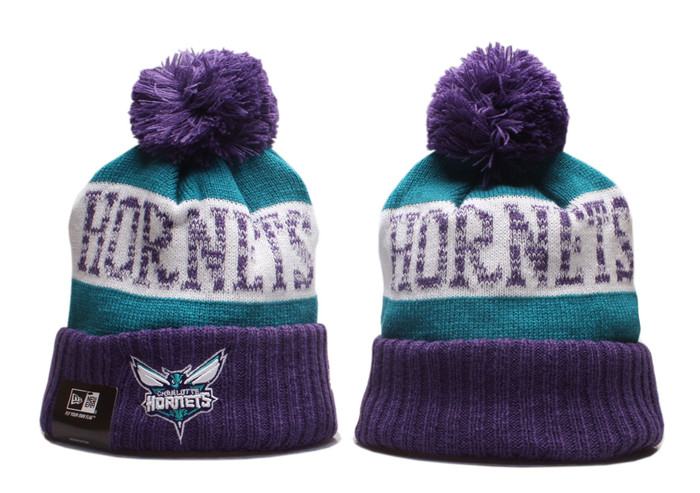 Hornets Team Logo Knit Hat YP