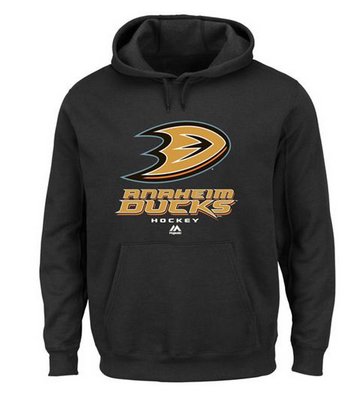 Majestic Anaheim Ducks Critical Victory VIII Pullover Hoodie Black