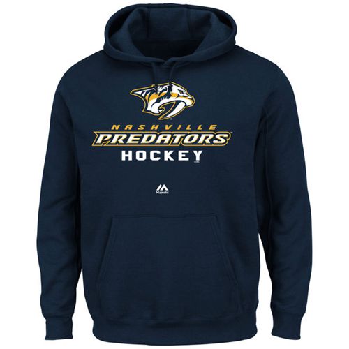 Nashville Predators Majestic Big & Tall Critical Victory Pullover Hoodie