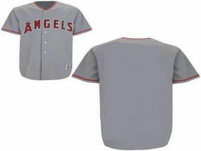 youth Los Angeles Angels blank grey Jersey