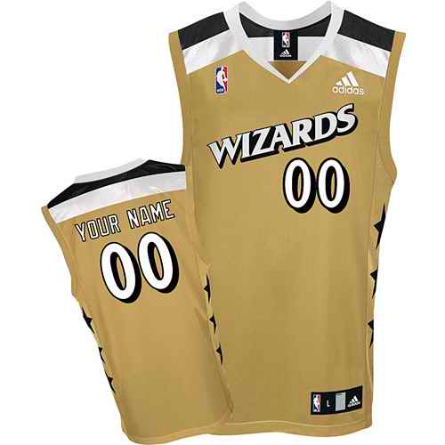 Washington Wizards Youth Custom Golden Jersey
