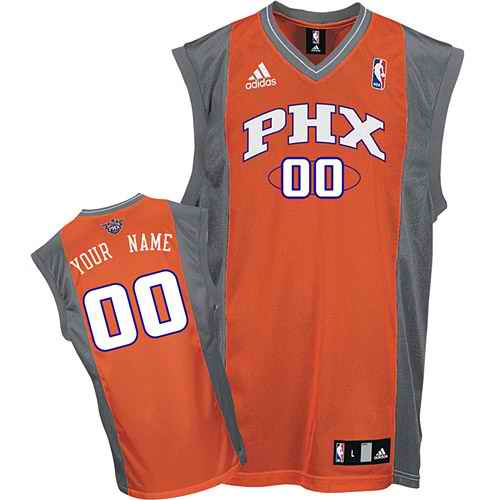 Phoenix Suns Youth Custom Orange Jersey