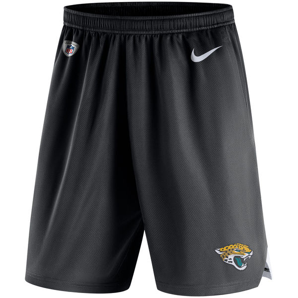 Men's Jacksonville Jaguars Nike Black Knit Performance Shorts
