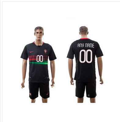 Portugal Personalized Away Soccer Country Jersey