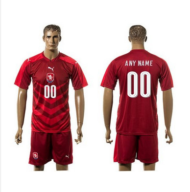 Czech Personalized Home Soccer Country Jersey