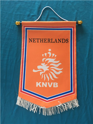 Netherland Hang Flag Decor Football Fans Souvenir
