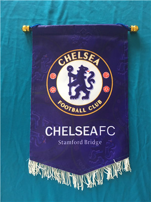 Chelsea FC Hang Flag Decor Football Fans Souvenir